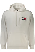 Sudadera blanca con cremallera para hombre Tommy Hilfiger