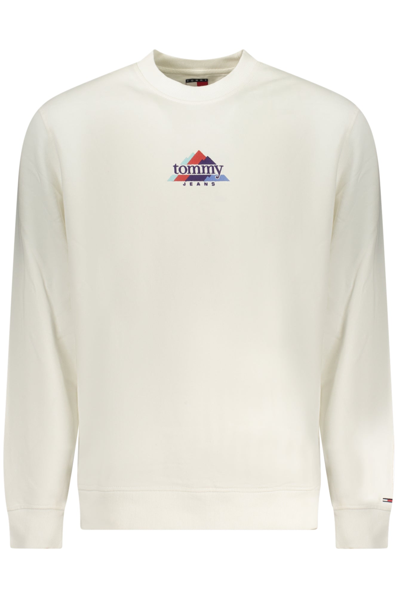 Sudadera blanca con cremallera para hombre Tommy Hilfiger