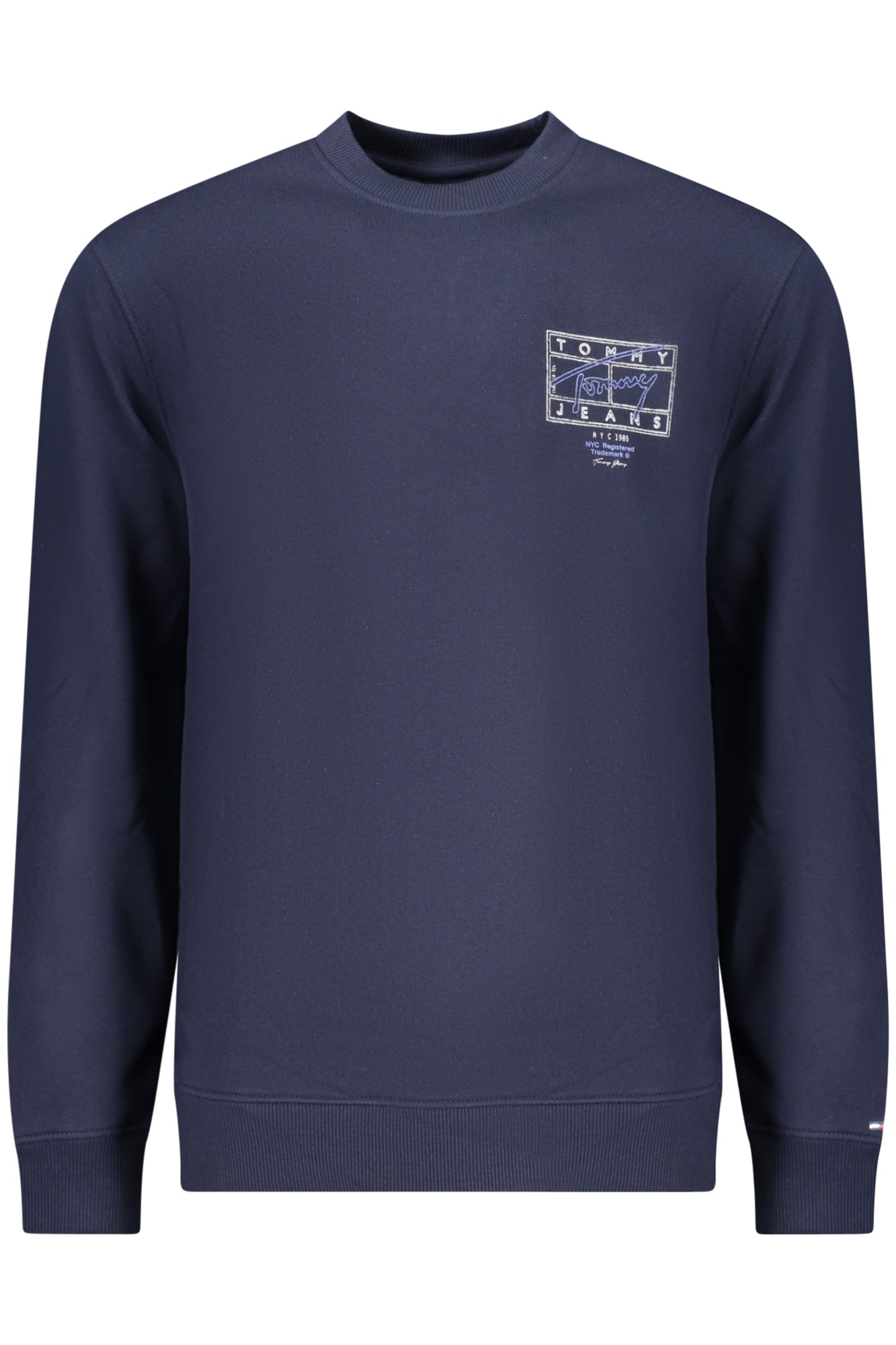 Sudadera negra con cremallera para hombre de Tommy Hilfiger