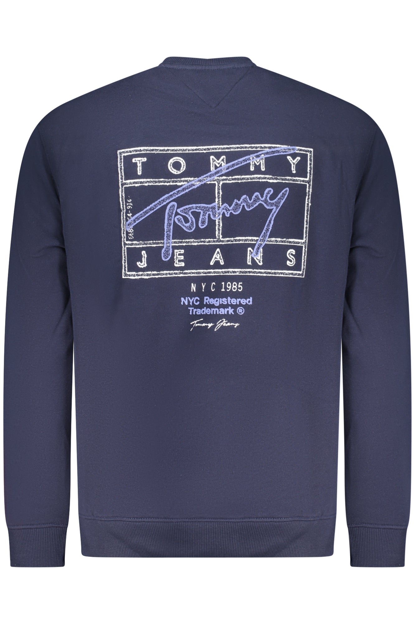 Sudadera negra con cremallera para hombre de Tommy Hilfiger