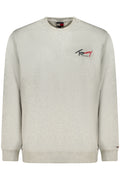 Sudadera gris con cremallera para hombre de Tommy Hilfiger
