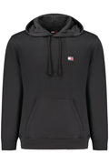 Sudadera negra con cremallera para hombre de Tommy Hilfiger