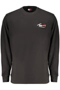 Sudadera negra con cremallera para hombre de Tommy Hilfiger