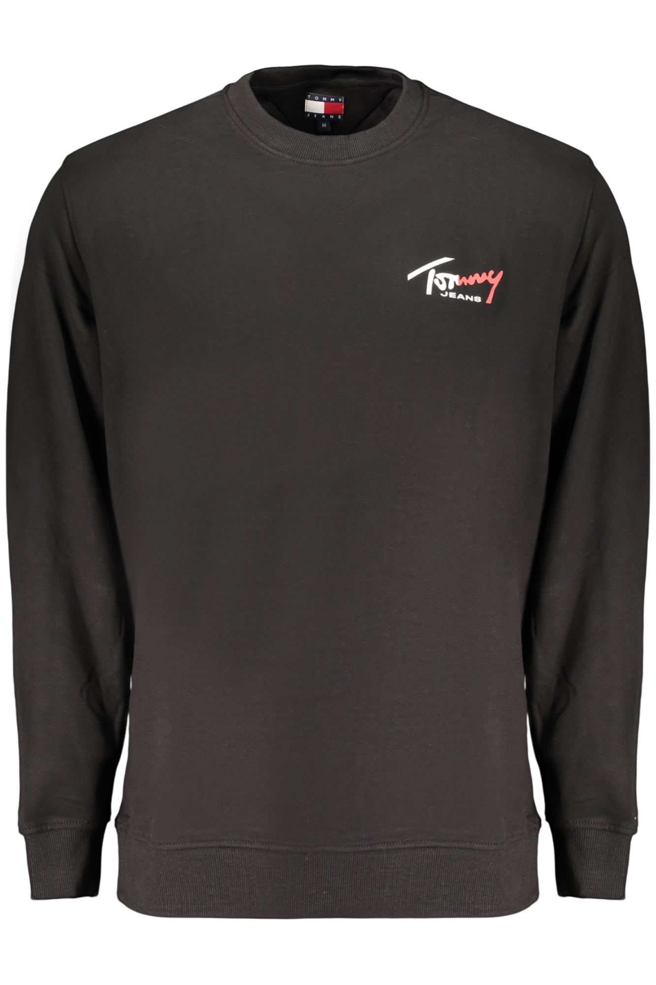 Sudadera negra con cremallera para hombre de Tommy Hilfiger