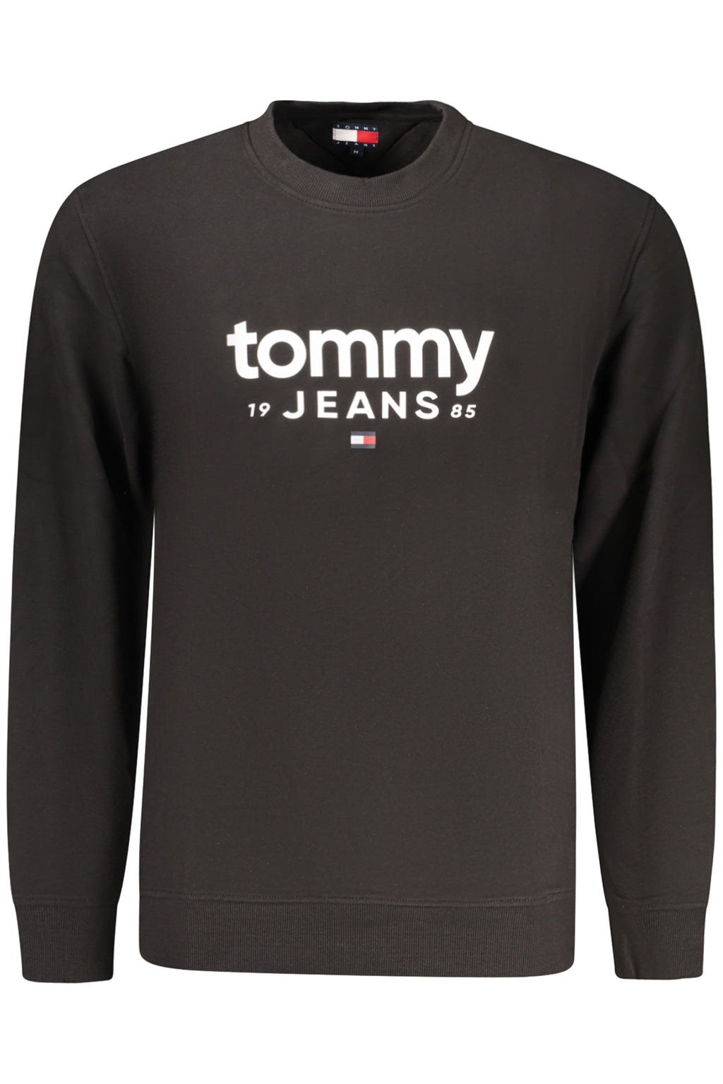 Sudadera negra con cremallera para hombre de Tommy Hilfiger