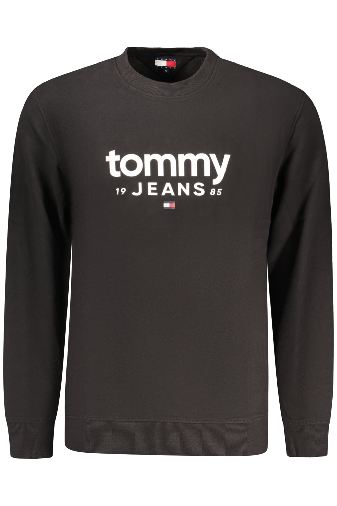 Sudadera negra con cremallera para hombre de Tommy Hilfiger