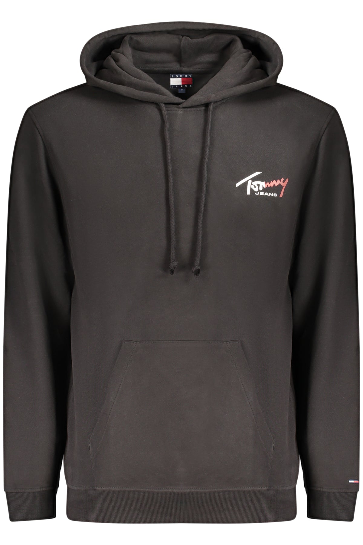 Sudadera negra con cremallera para hombre de Tommy Hilfiger