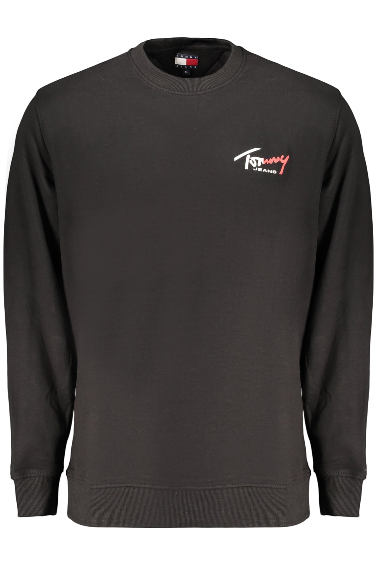 Sudadera negra con cremallera para hombre de Tommy Hilfiger
