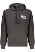 Sudadera negra con cremallera para hombre de Tommy Hilfiger