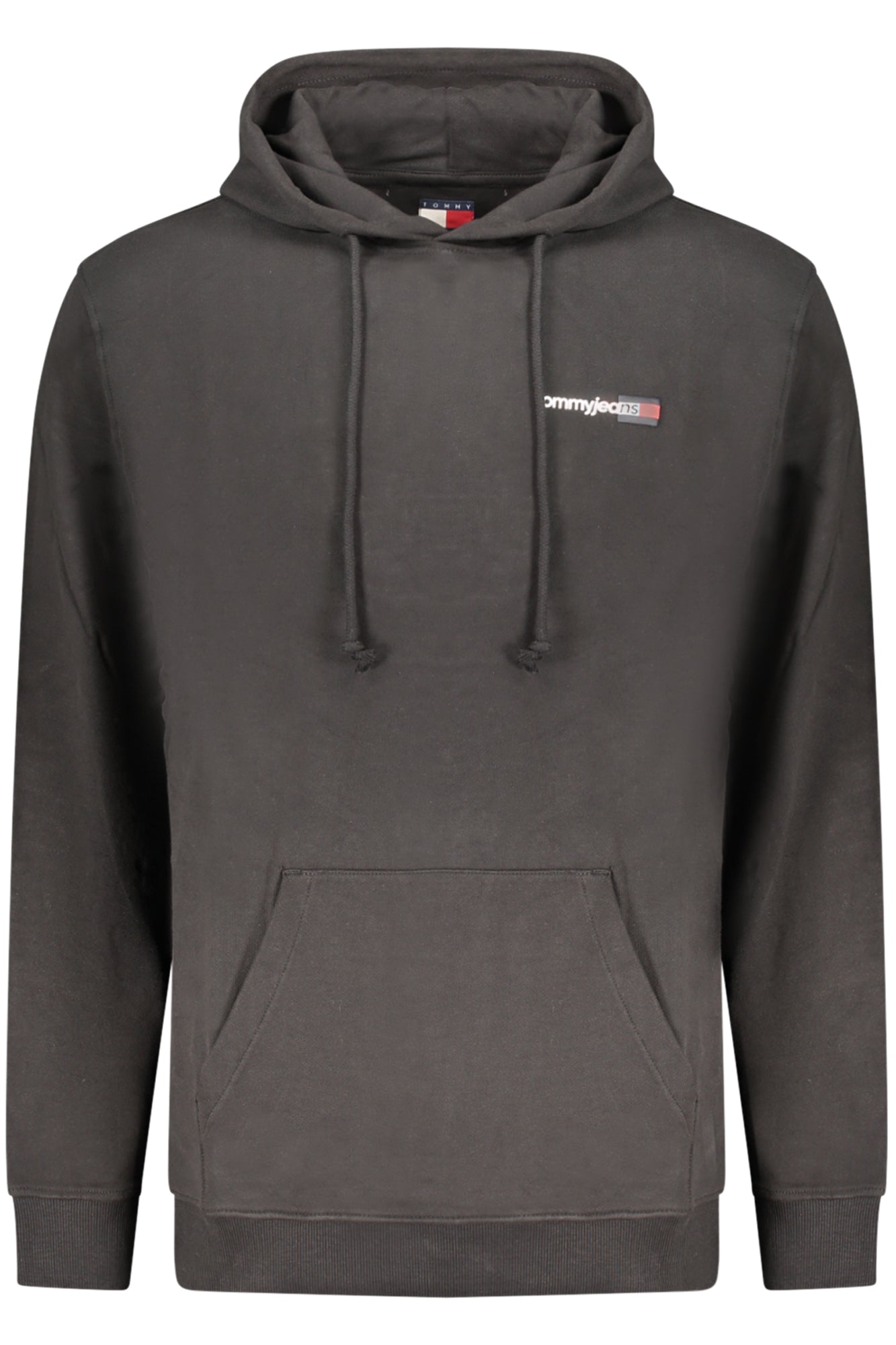 Sudadera negra con cremallera para hombre de Tommy Hilfiger