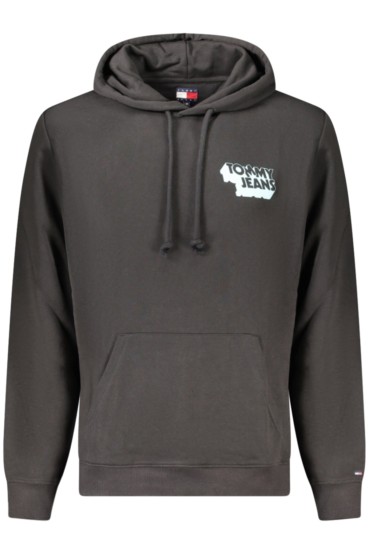 Sudadera negra con cremallera para hombre de Tommy Hilfiger