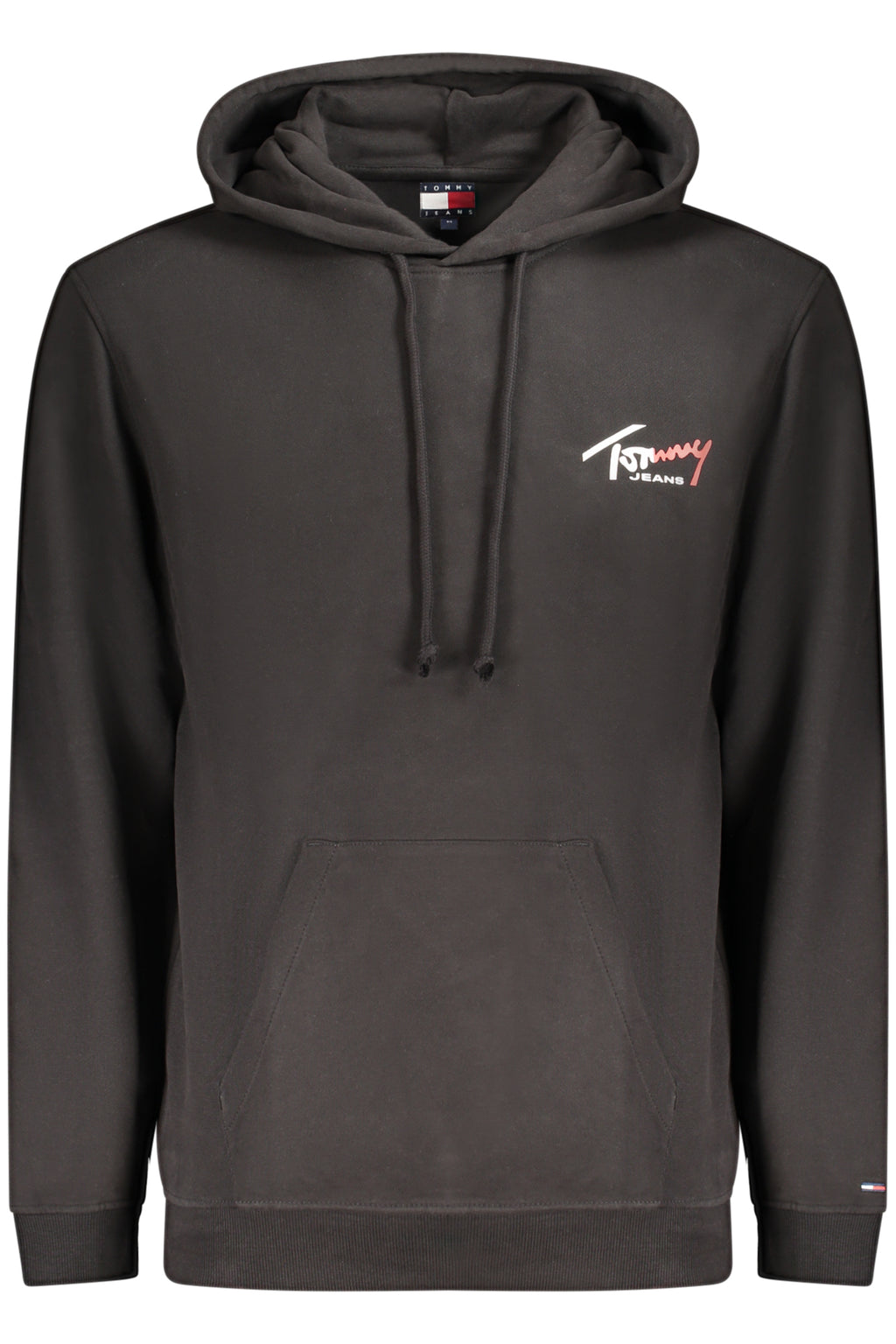 Sudadera negra con cremallera para hombre de Tommy Hilfiger