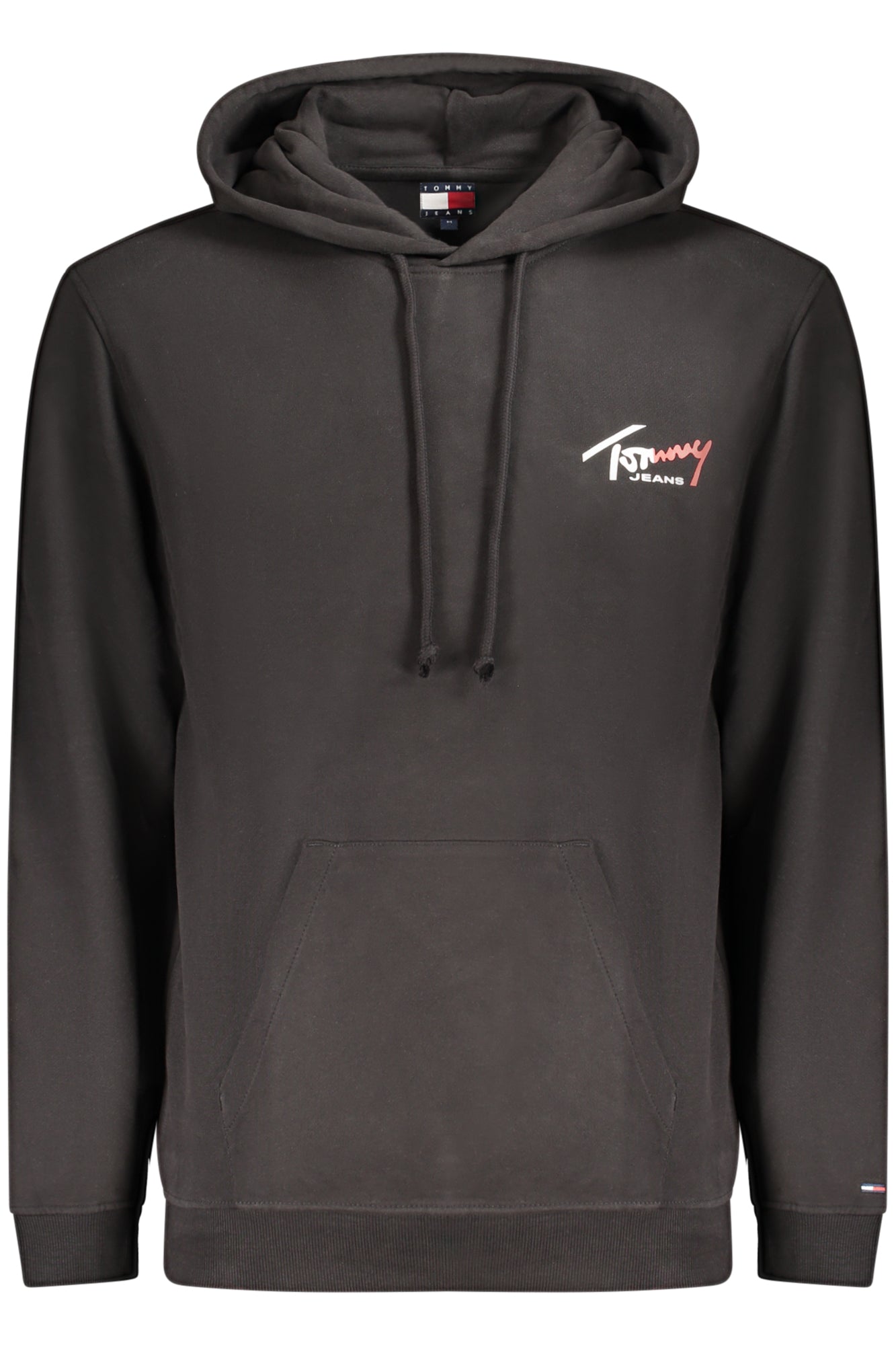 Sudadera negra con cremallera para hombre de Tommy Hilfiger