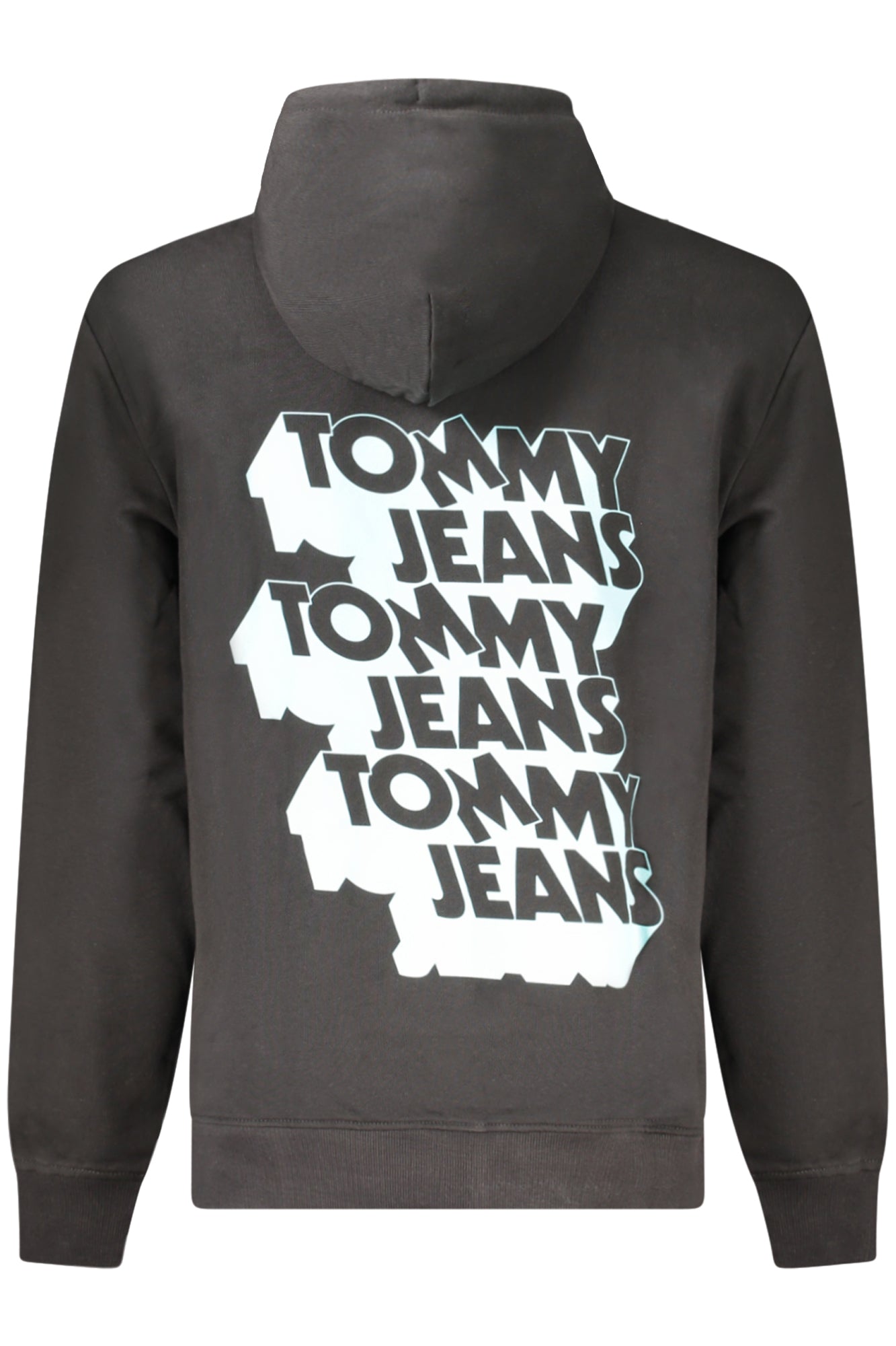 Sudadera negra con cremallera para hombre de Tommy Hilfiger
