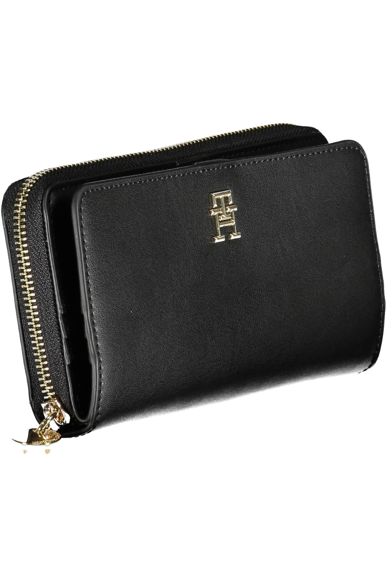 ""TOMMY HILFIGER PORTAFOGLIO DONNA NERO""