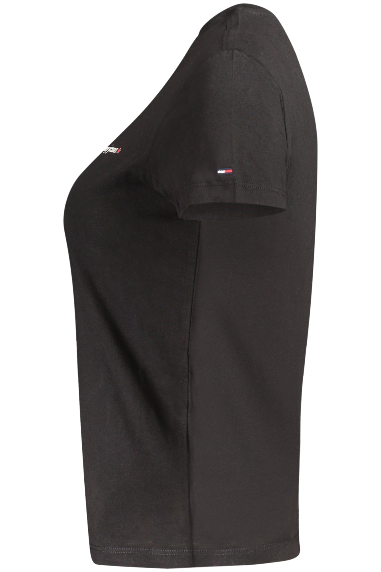 CAMISETA DE MANGA CORTA PARA MUJER DE TOMMY HILFIGER, NEGRA