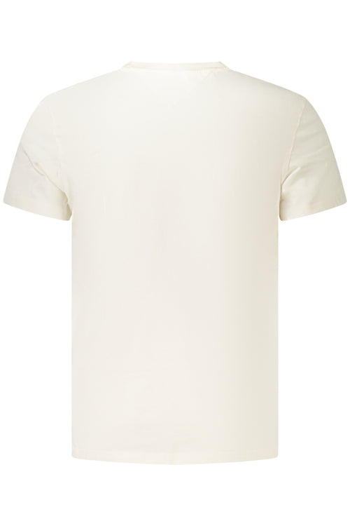 CAMISETA BLANCA DE MANGA CORTA PARA HOMBRE DE TOMMY HILFIGER