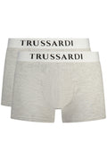 CALZONCILLOS BÓXER TRUSSARDI PARA HOMBRE, GRISES