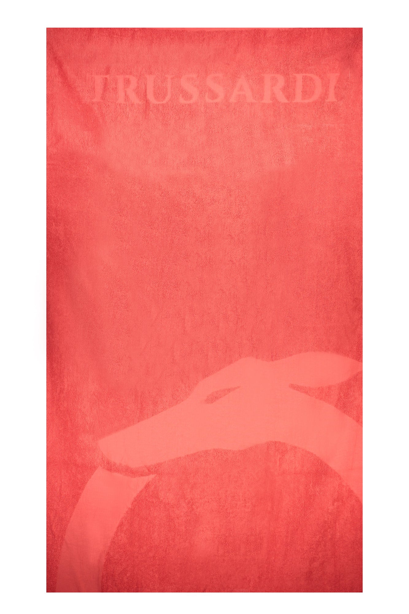 ""TRUSSARDI JEANS TELO MARE DONNA ROSSO""