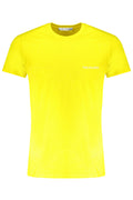 Camiseta de manga corta para hombre Trussardi, color amarillo.