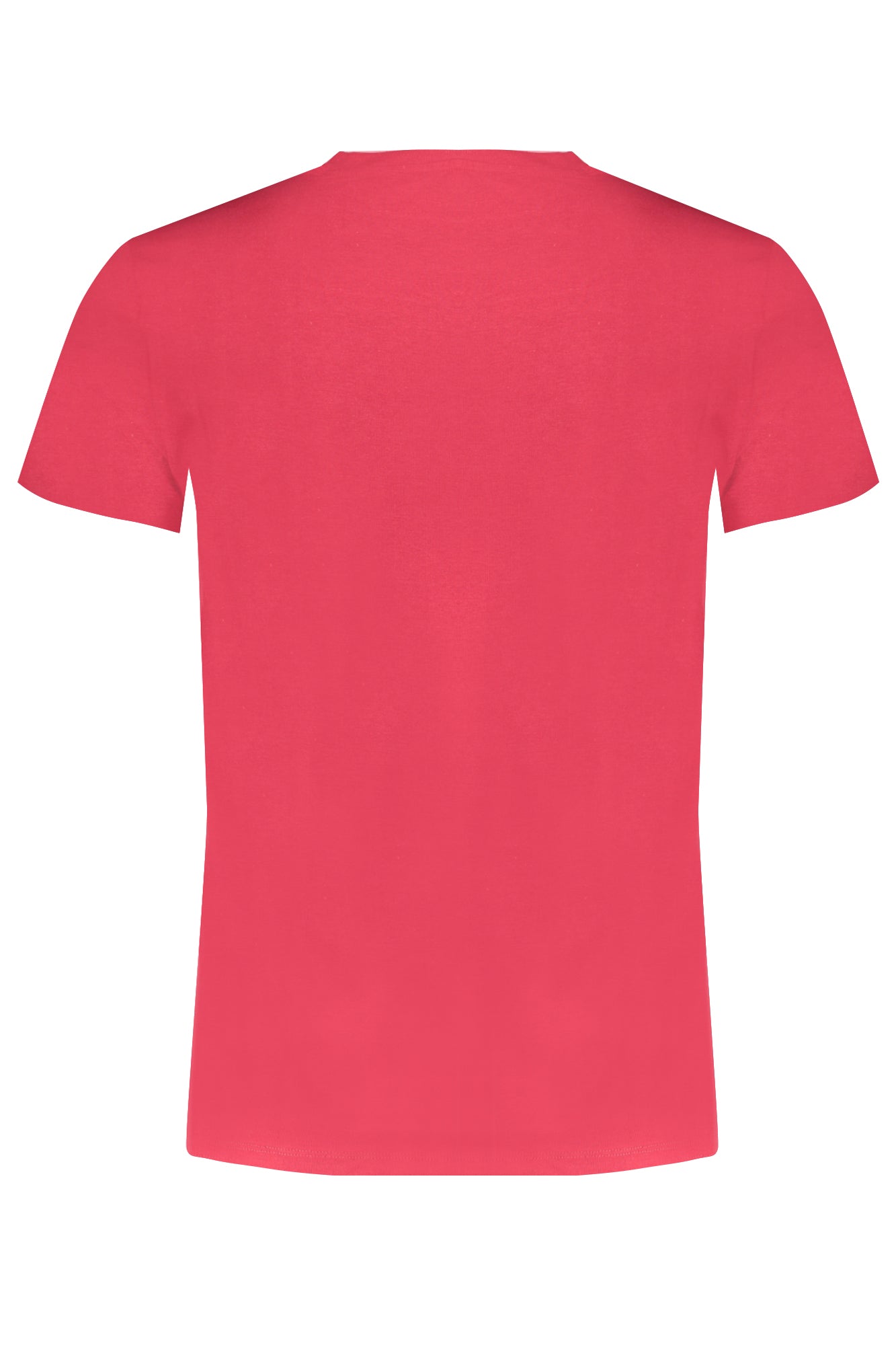 Camiseta de manga corta para hombre Trussardi, roja.