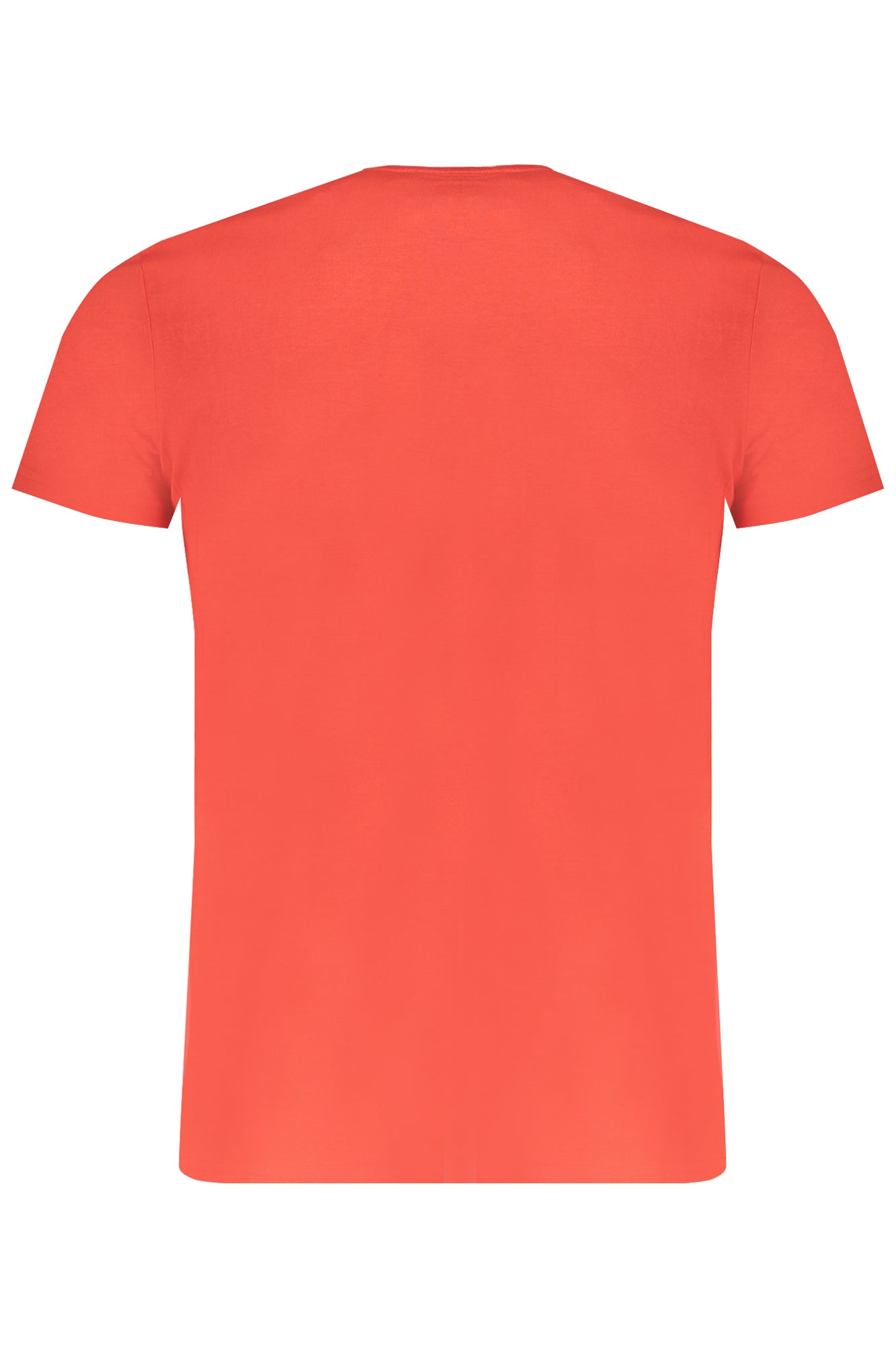 Camiseta de manga corta para hombre Trussardi, roja.