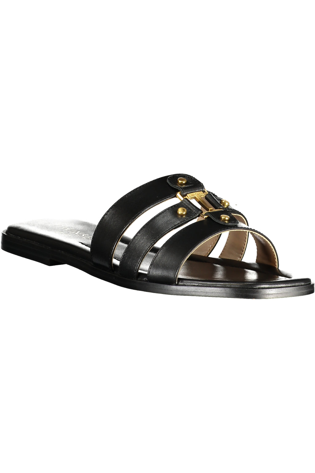 SANDALIAS NEGRAS PARA MUJER (JUEGO DE DOS PIEZAS) TWINSET