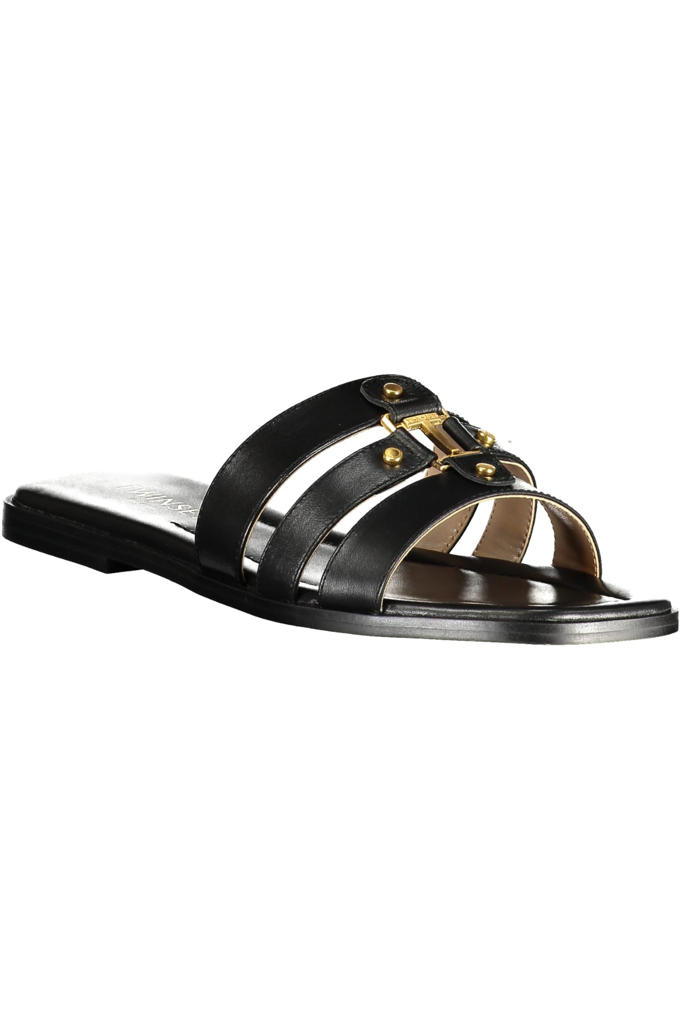 SANDALIAS NEGRAS PARA MUJER (JUEGO DE DOS PIEZAS) TWINSET