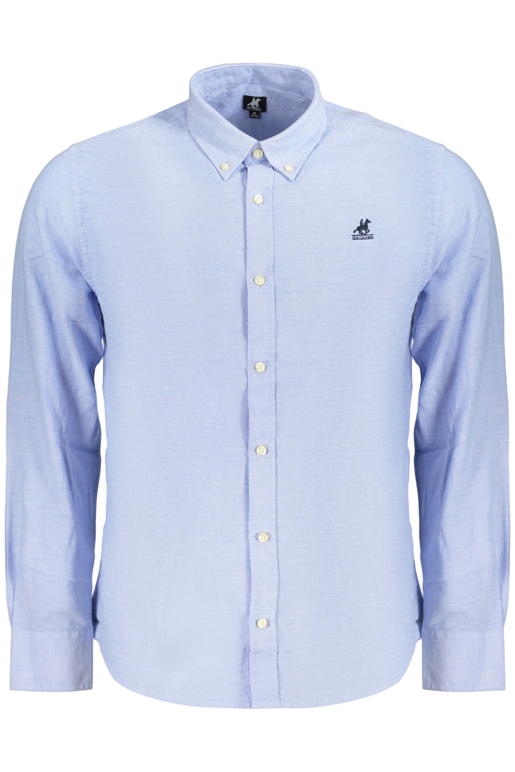 Camisa de manga larga para hombre U.S. GRAND, azul