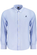 Camisa de manga larga para hombre U.S. GRAND, azul