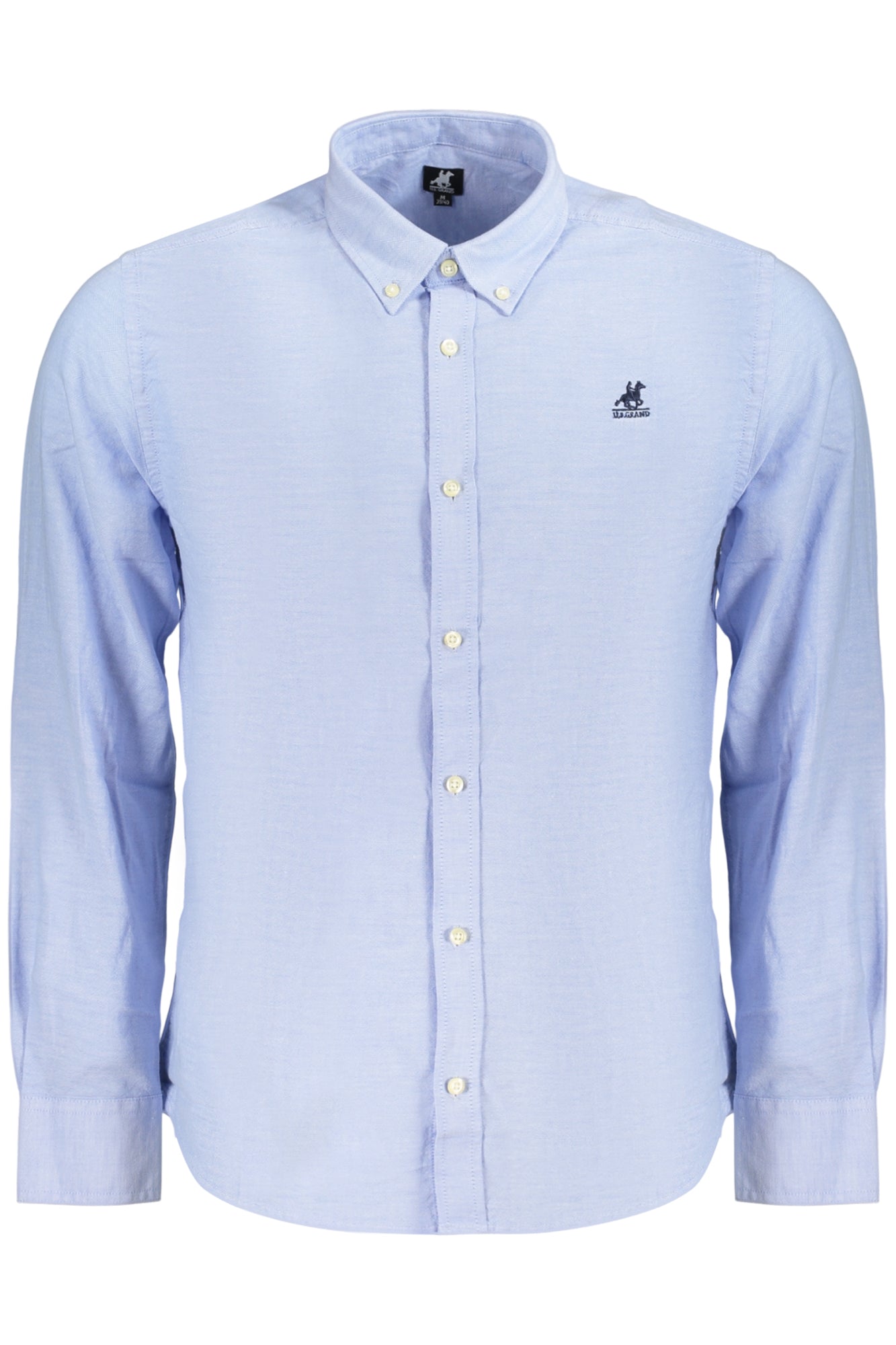 Camisa de manga larga para hombre U.S. GRAND, azul