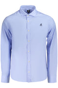 Camisa de manga larga para hombre U.S. GRAND, azul