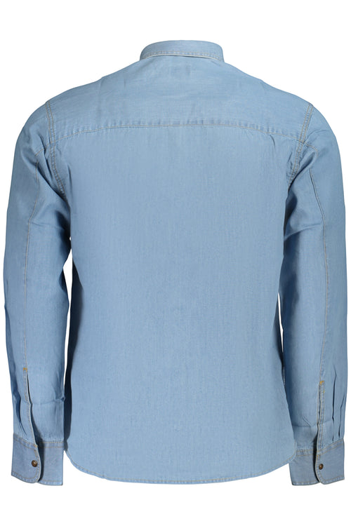 Camisa de manga larga para hombre U.S. GRAND, azul