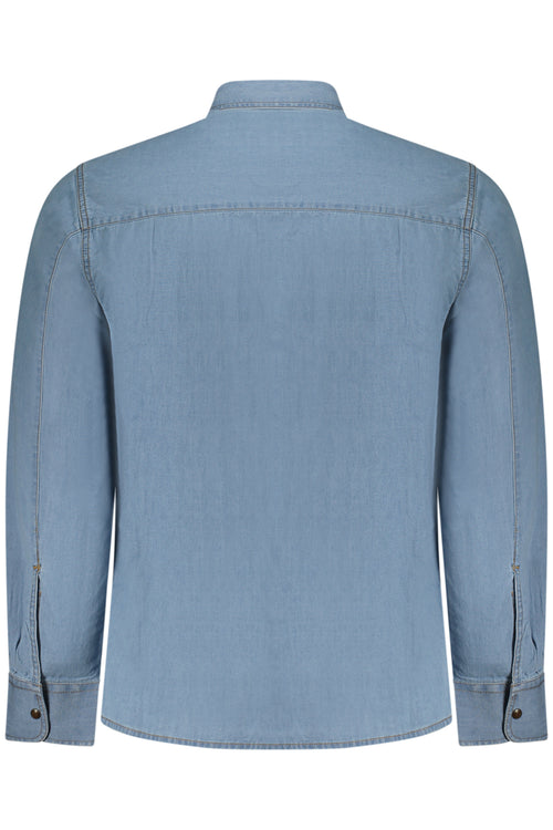 Camisa de manga larga para hombre U.S. GRAND, azul