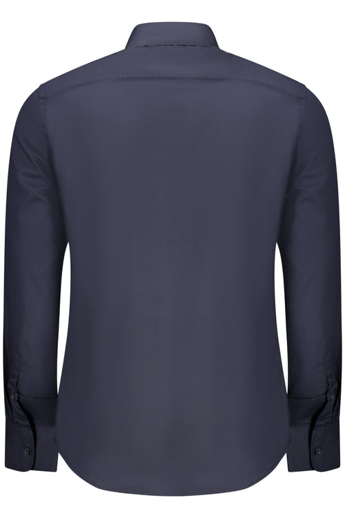 Camisa azul de manga larga para hombre de la marca U.S. GRAND