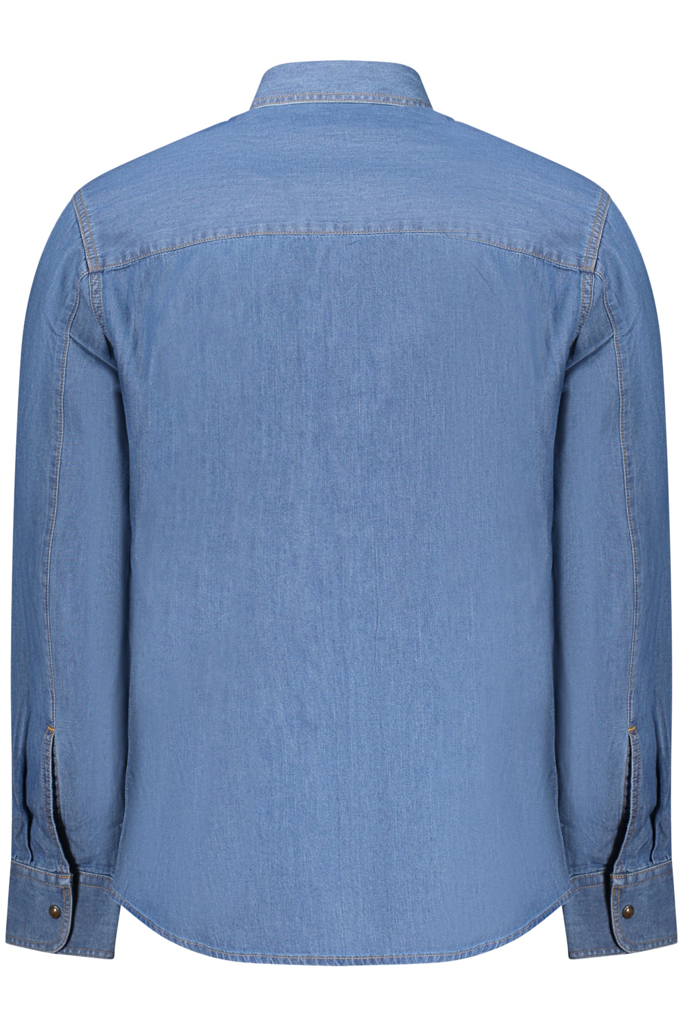 Camisa azul de manga larga para hombre de la marca U.S. GRAND