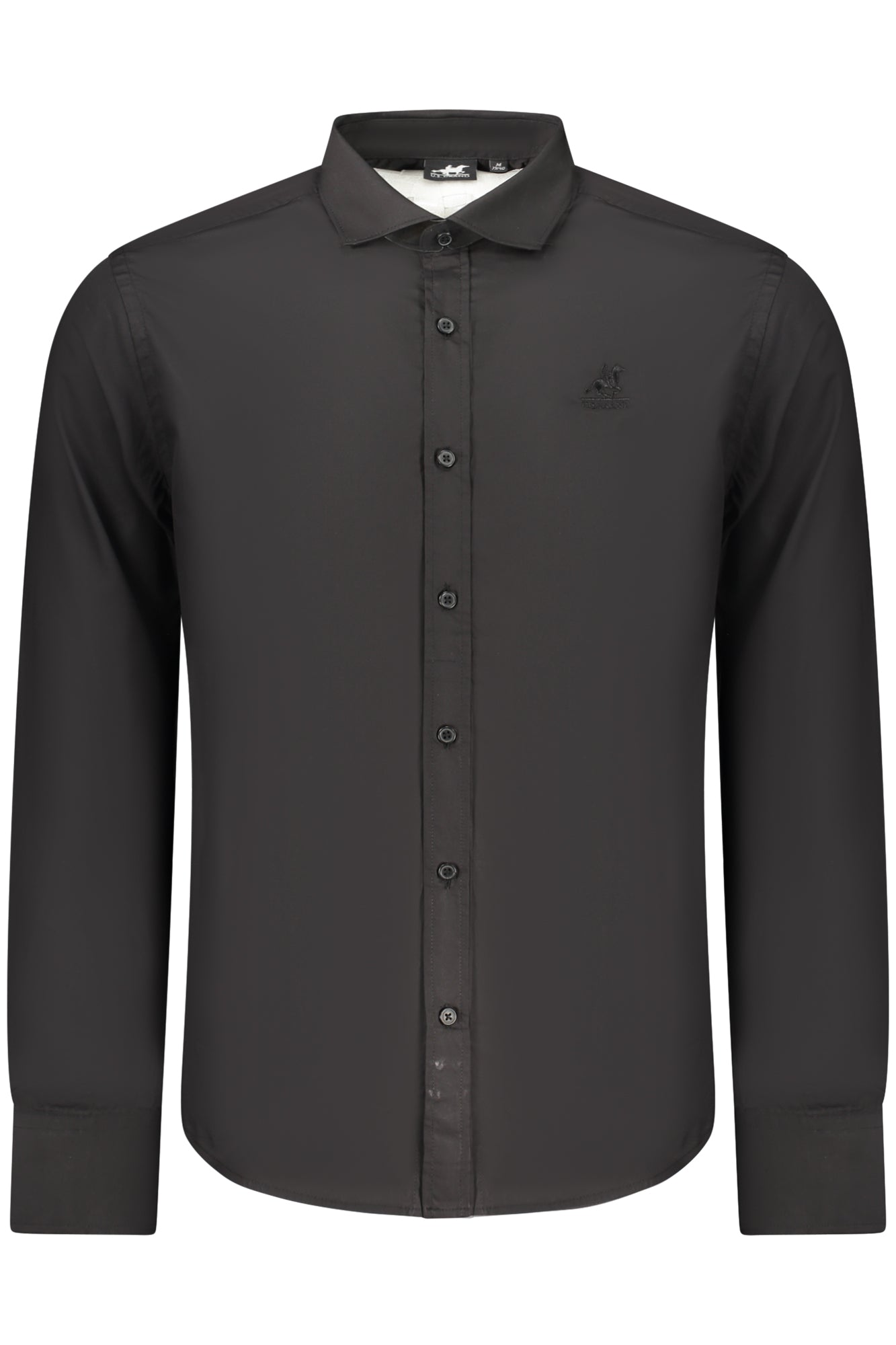 Camisa negra de manga larga para hombre de la marca U.S. GRAND