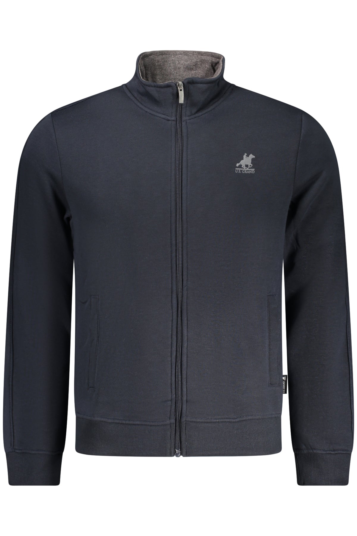 Sudadera azul con cremallera para hombre de la marca U.S. GRAND