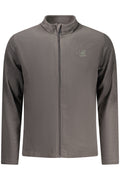 Sudadera gris con cremallera para hombre de la marca U.S. GRAND