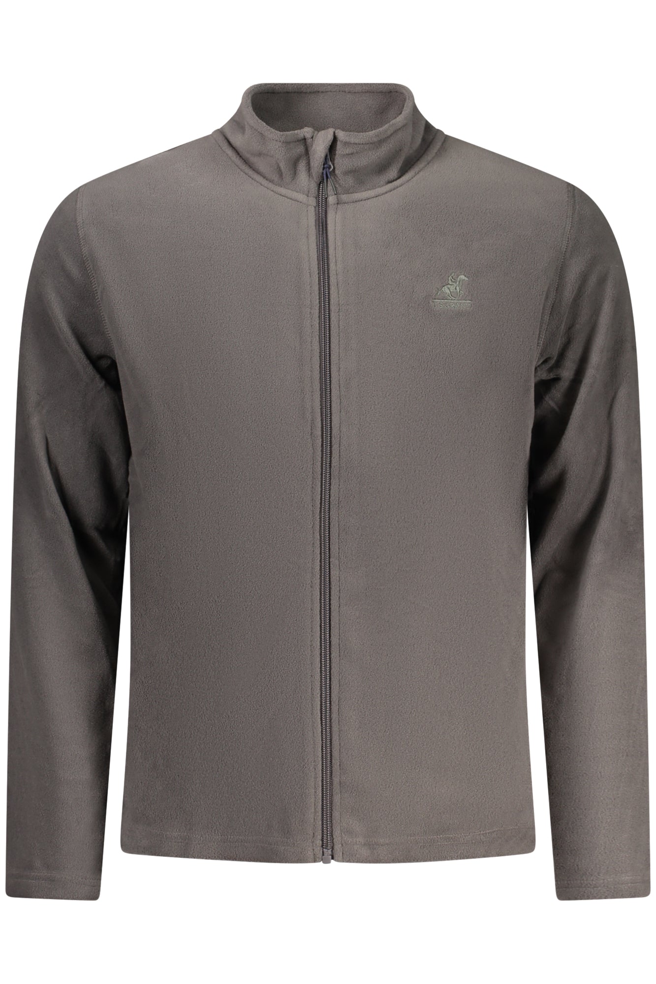 Sudadera gris con cremallera para hombre de la marca U.S. GRAND