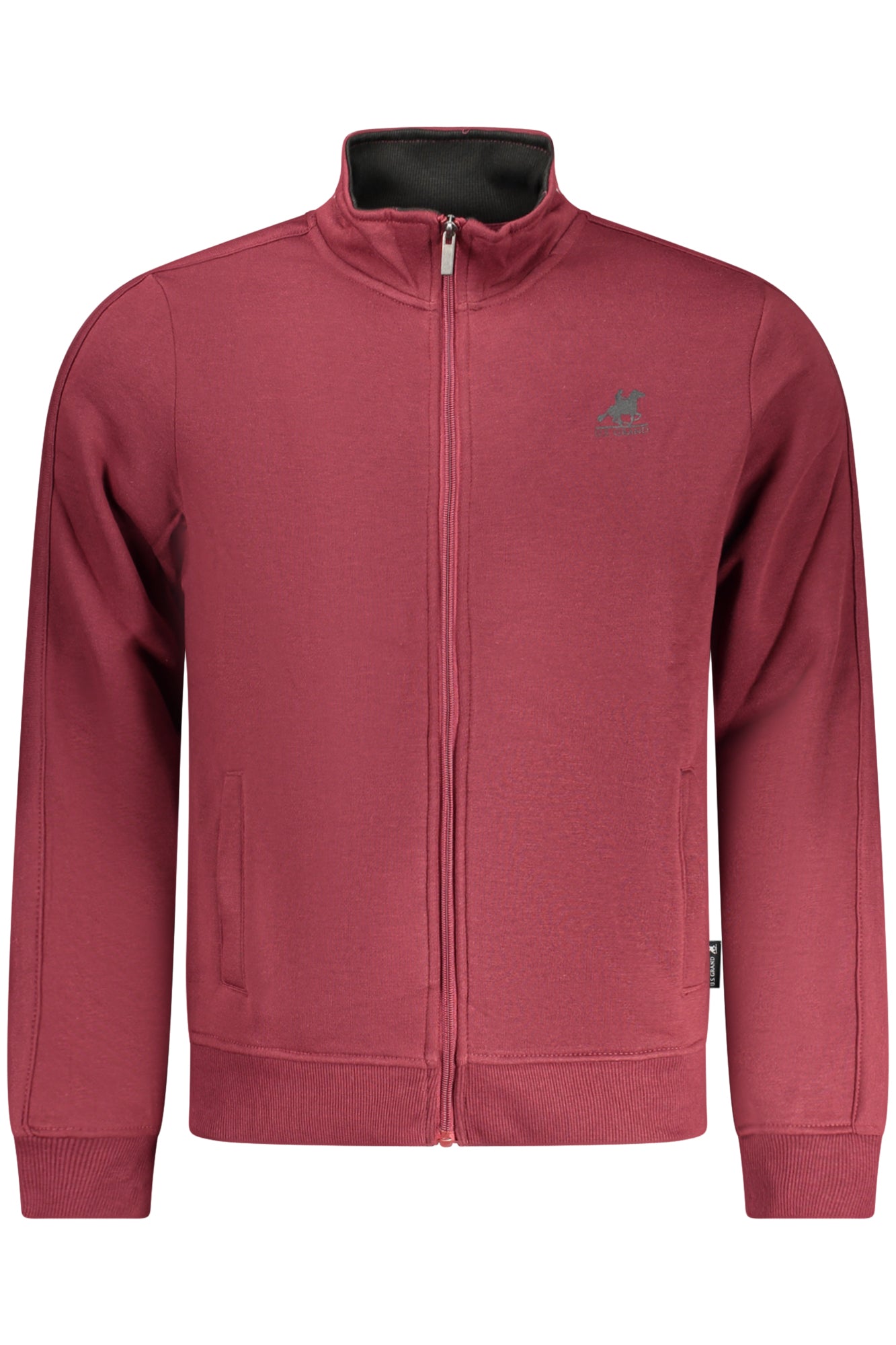 Sudadera azul con cremallera para hombre de la marca U.S. GRAND