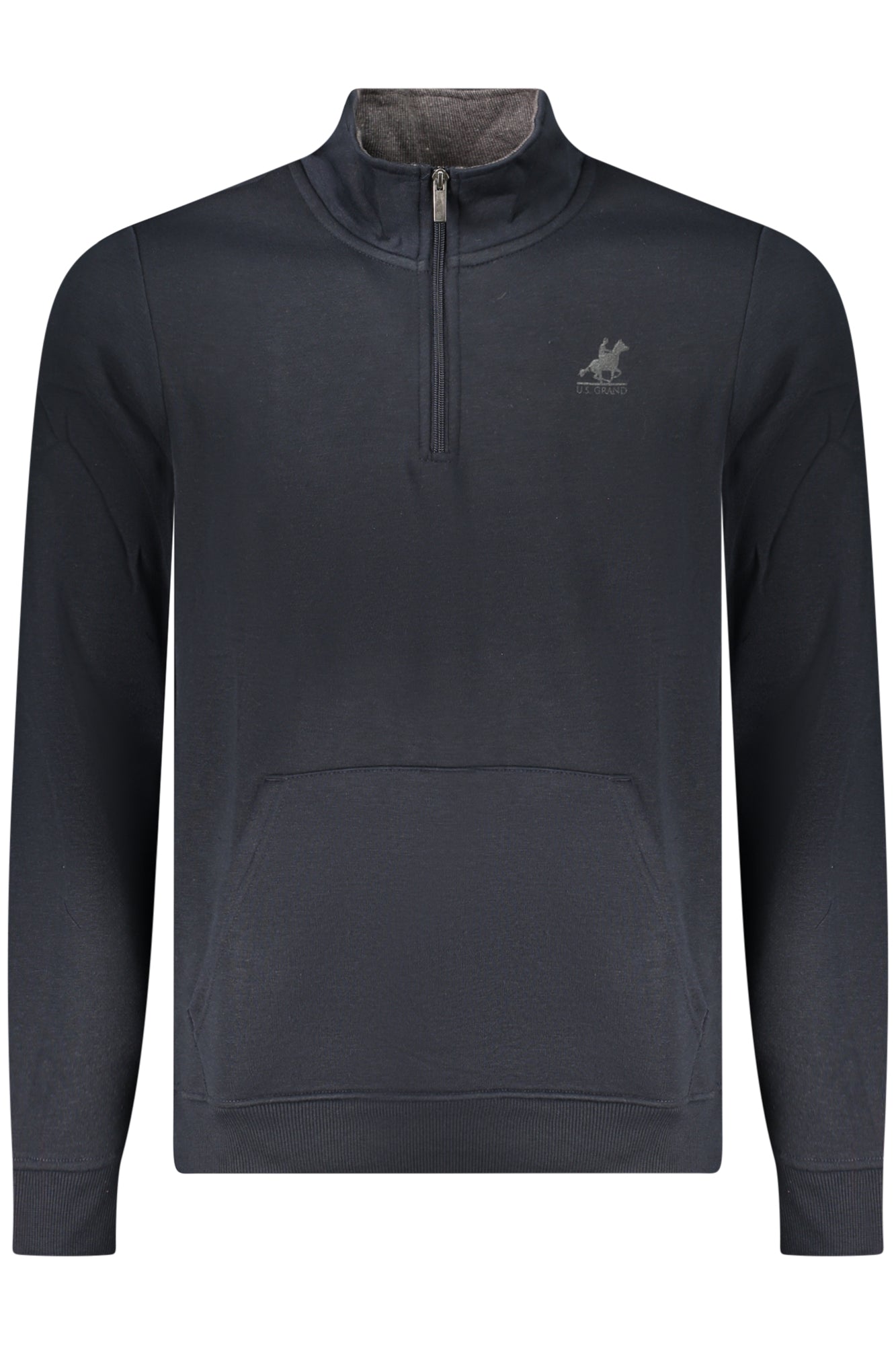 Sudadera con cremallera para hombre U.S. GRAND, color verde.