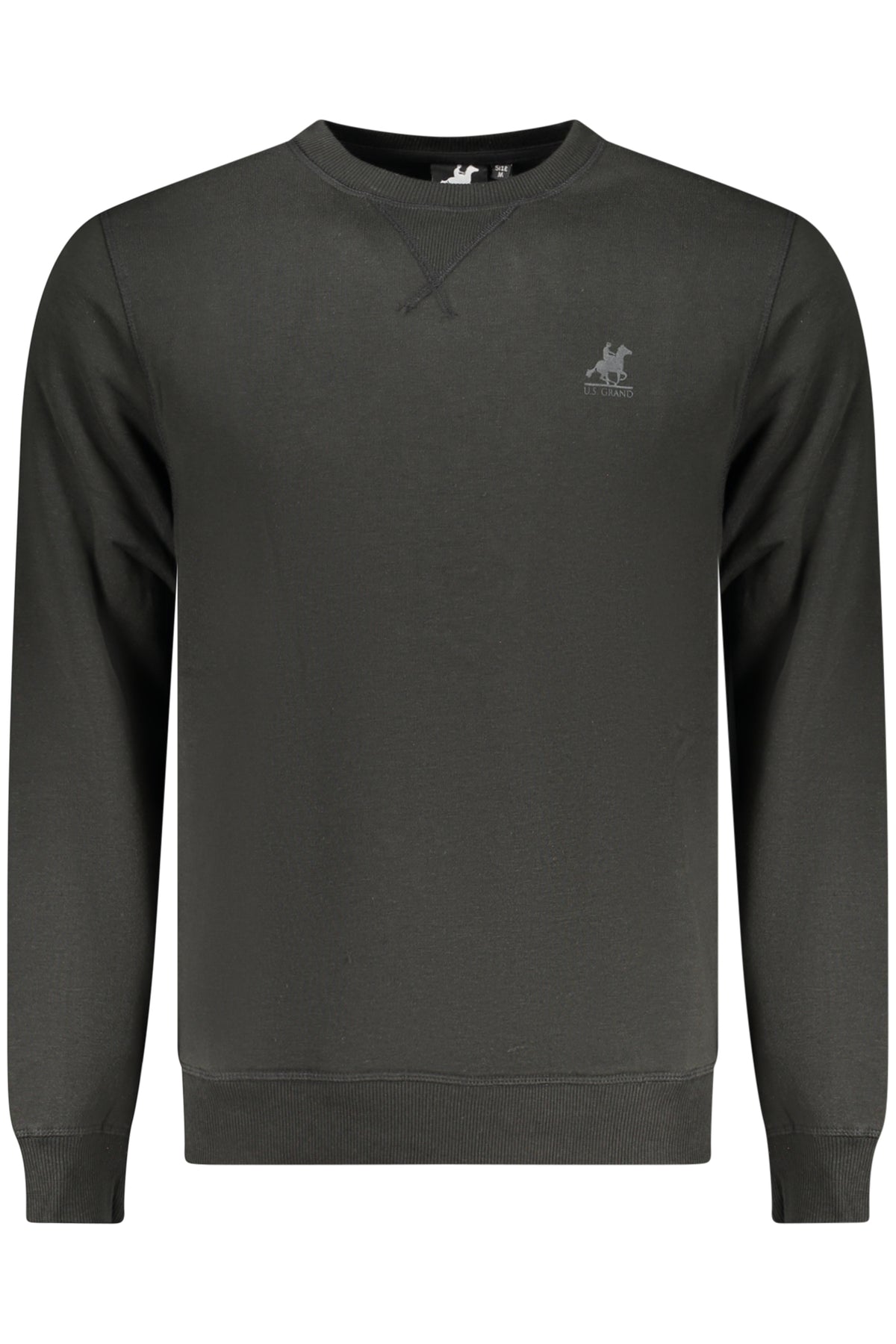 Sudadera negra con cremallera para hombre de U.S. GRAND