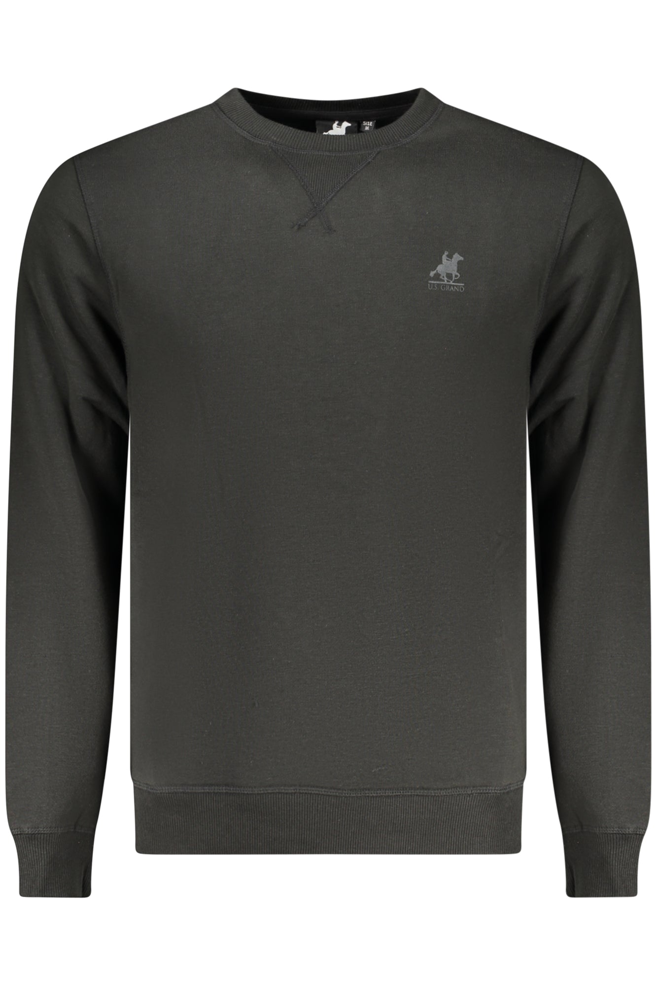 Sudadera negra con cremallera para hombre de U.S. GRAND
