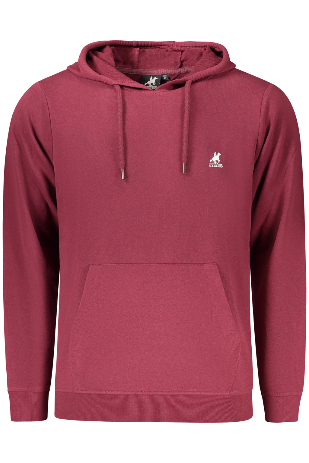 Sudadera roja con cremallera para hombre de U.S. GRAND