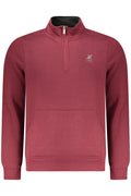 Sudadera roja con cremallera para hombre de U.S. GRAND