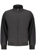 Chaqueta Negra de Manga Larga para Hombre U.S. Grand