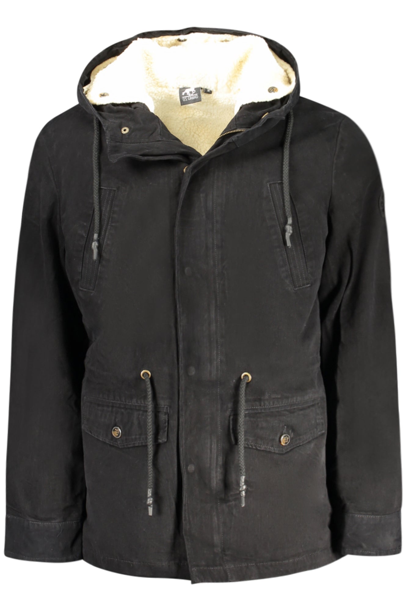 Sudadera azul con cremallera para hombre de la marca U.S. GRAND