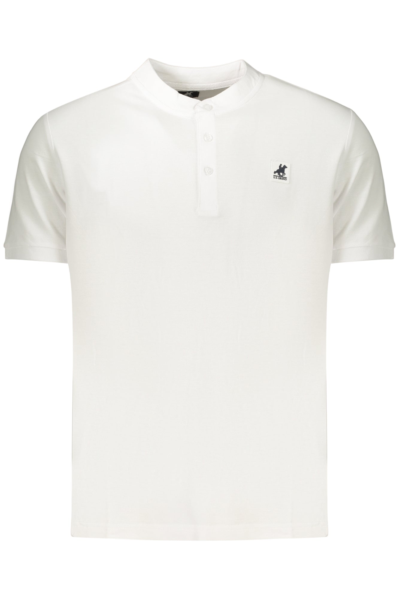 Polo de manga corta azul para hombre, marca U.S. Grand Polo