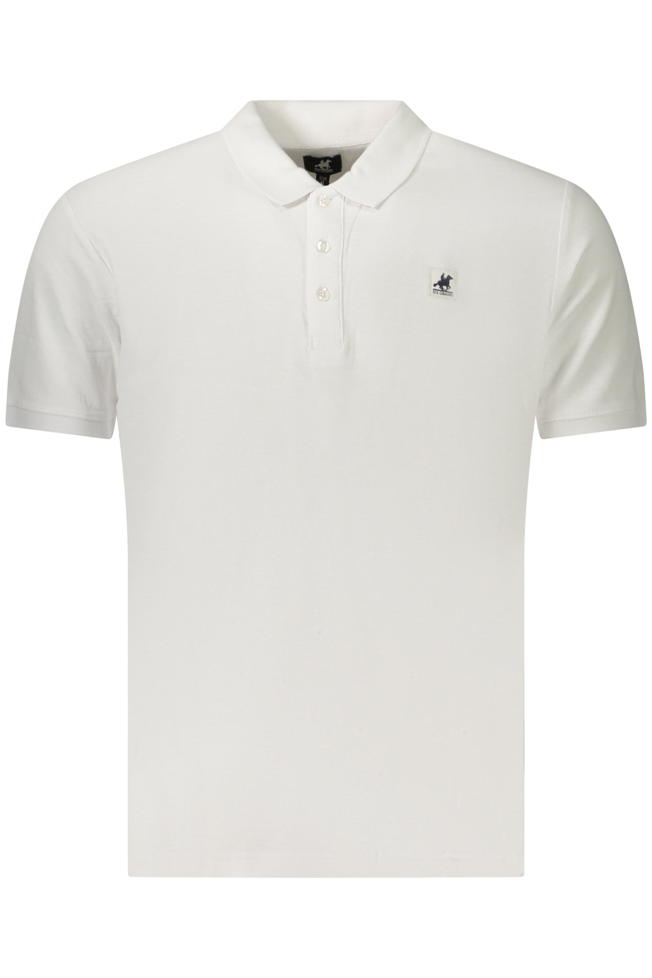 Polo de manga corta azul para hombre, marca U.S. Grand Polo